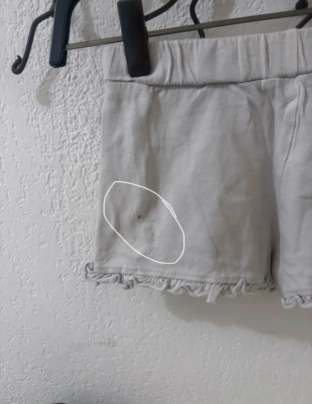 🔵 Short branco "aloha" abacaxi e babados - primark – photo 7